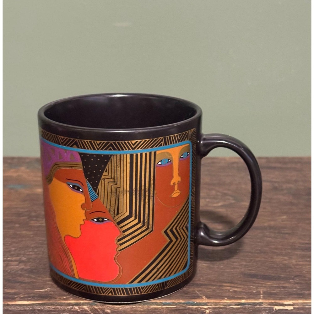 1988 Laurel Burch Ancient Ancestors Coffee Mug